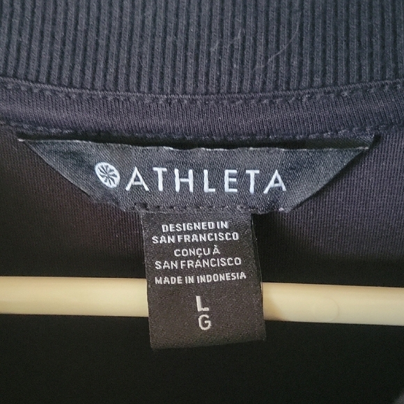 Athleta Black Velvet Sweater - Picture 2 of 4